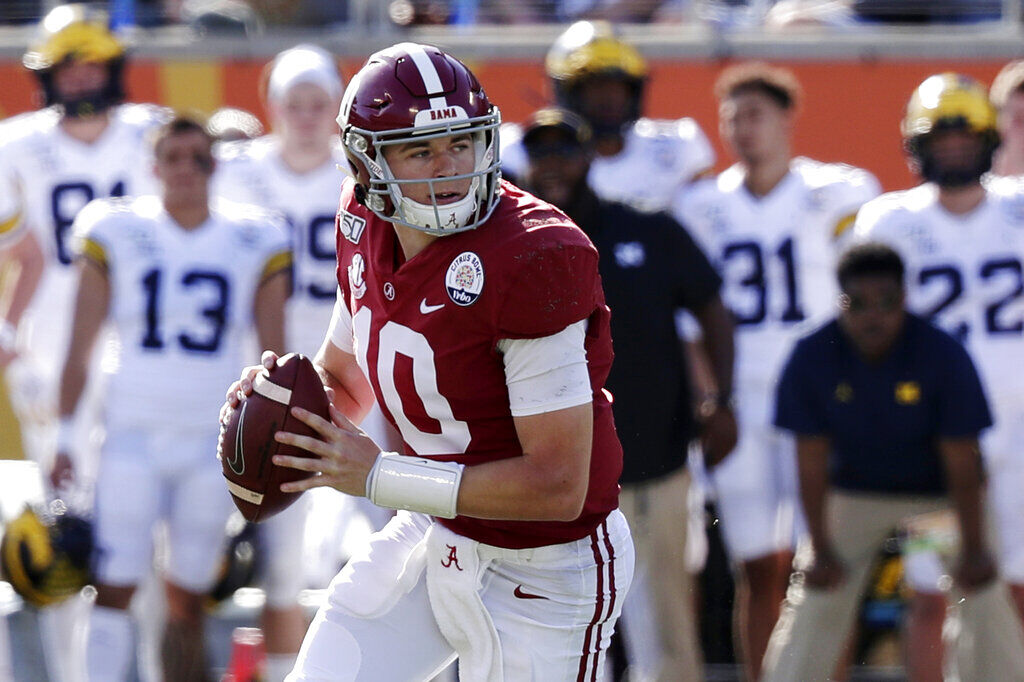 Mac Jones, Alabama (six games)